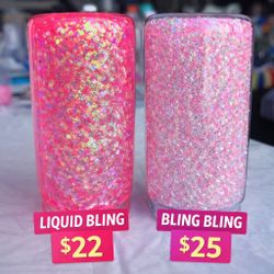 Custom Cups With Bling 