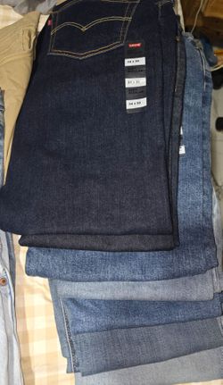 Levi's 505, 501, 517, and more, Regular Jeans 34x30 plus different sizes + some other brands clothes, OFFER UP