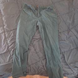 Gloria Vanderbilt Teal Straight Leg Pants