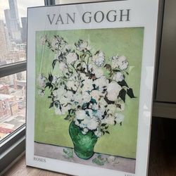 Van Gogh Roses Print