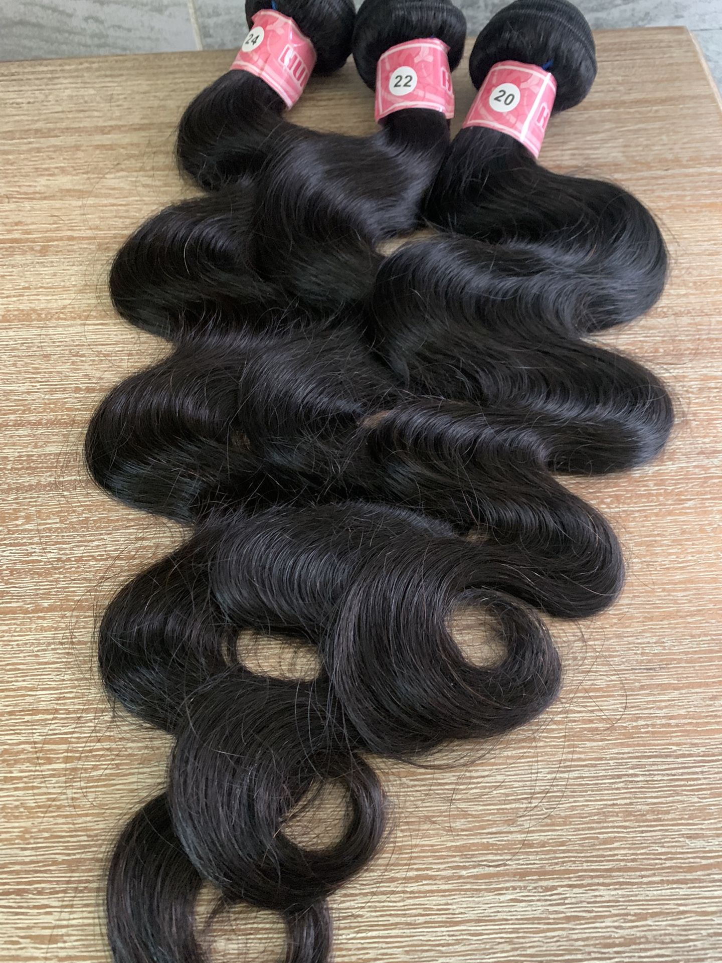Brazilian Body Wave Bundles 20 22 24