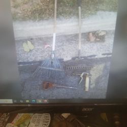 Tools. Grass Take And Branch Rake And More