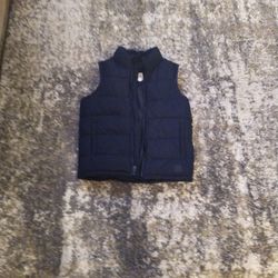 Gap Puffer Vest (Navy Blue)