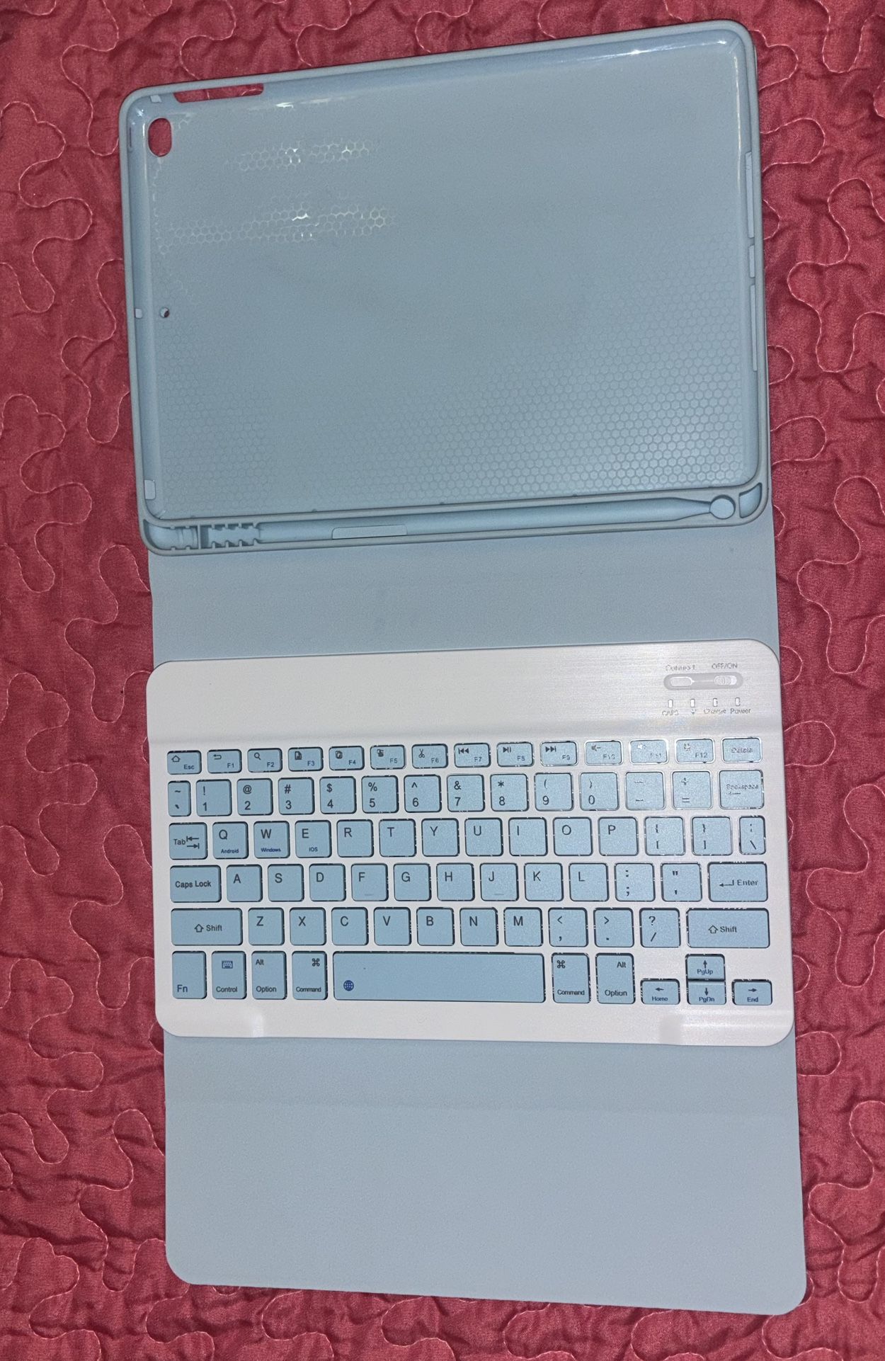 Bluetooth Ipad Case with Keyboard