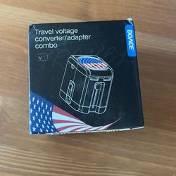 Travel Voltage Converter/ Adapter Combo