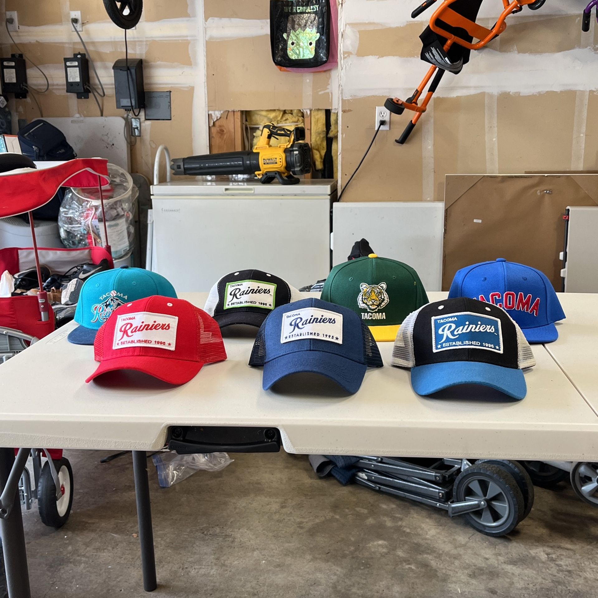A Bunch Of Rainers Hats! 
