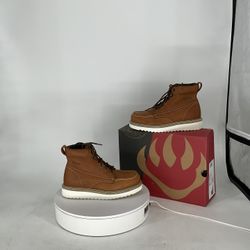 WOLVERINE MEN'S MOC-TOE 6" WORK BOOT ‼️10% OFF RIGHT NOW‼️ LISTING PRICE IS SALE PRICE‼️