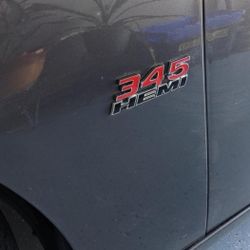 345 Hemi Badge Emblem Adhesive Back SEE ALL PICS Are SOLD SEPARATELY SHIPPING AVAILABLE