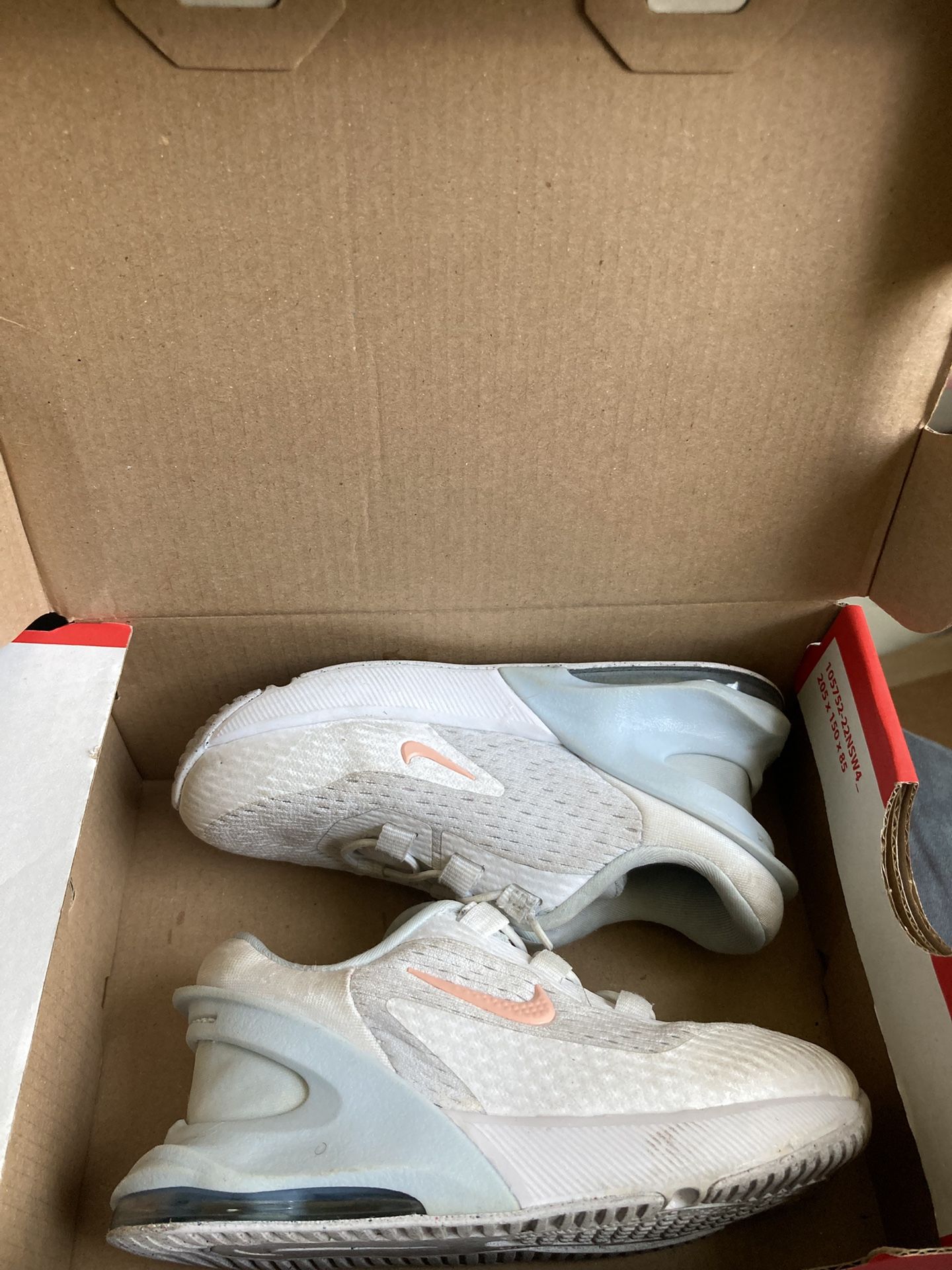 Toddler Nike AirMax -White 8C