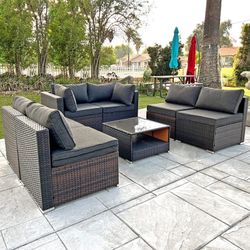 Patio Furniture Outdoor Sectional Set