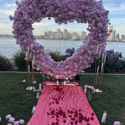 Pink Heart For Proposal / Corazon Rosa Para Propuestas Rent@