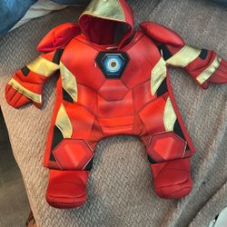 Marvel PET FAN IRON MAN ILLUSION DOG SUIT BRAND NEW RETAIL 39.99