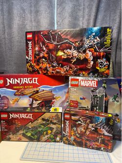 LEGO SETS FOR SALE | NINJAGO & MARVEL (PRICES IN DESC)