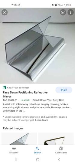 Reflective Mirror And face Down Table Top