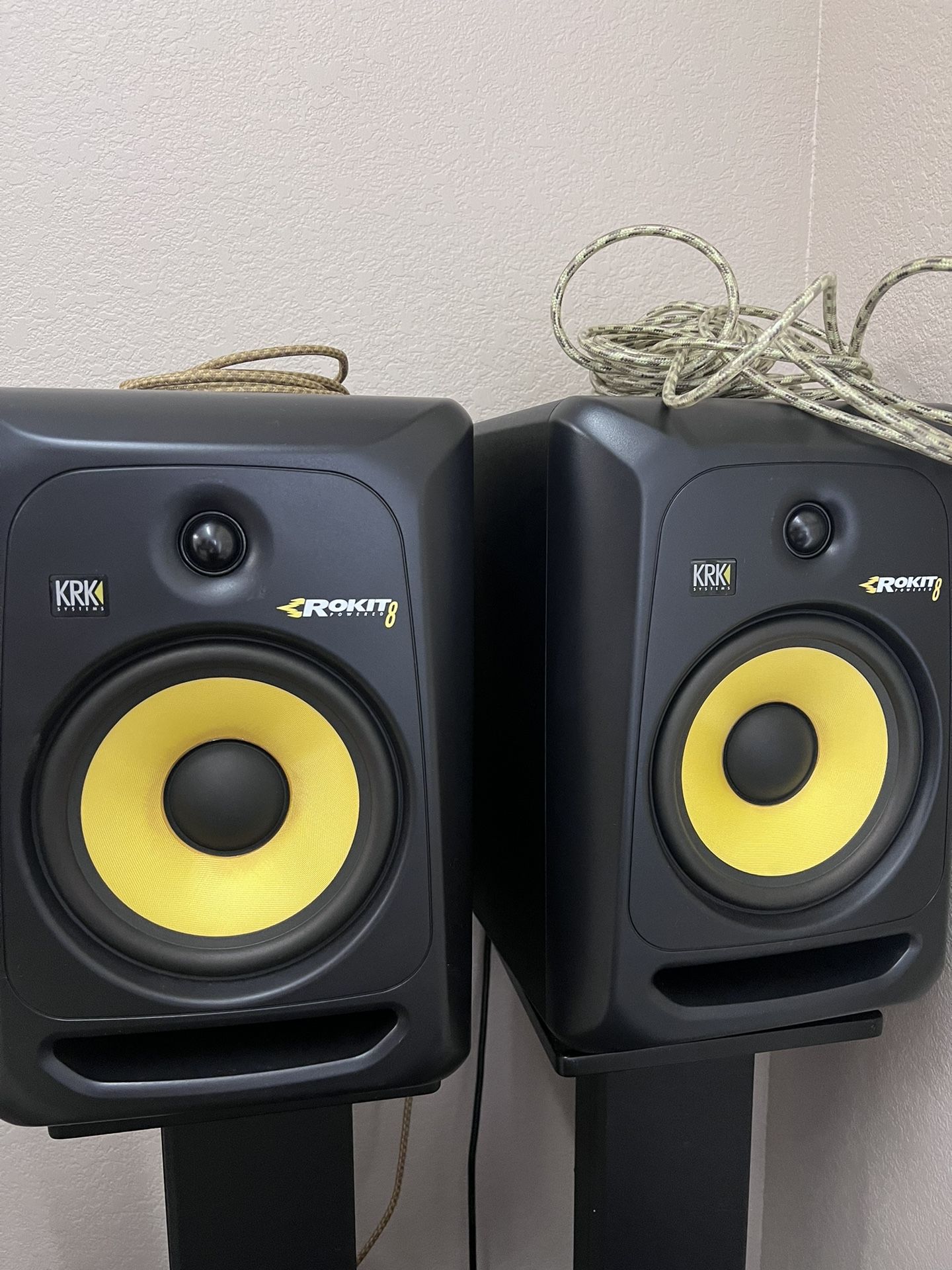 KRK Rokit 8 Pair + KRK Subwoofer