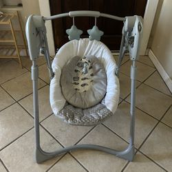 Slim Space Baby Swing 