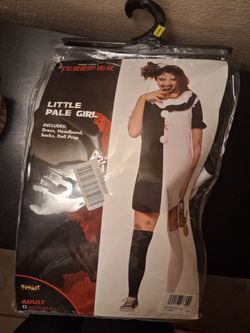 Terrifier pale face girl costume