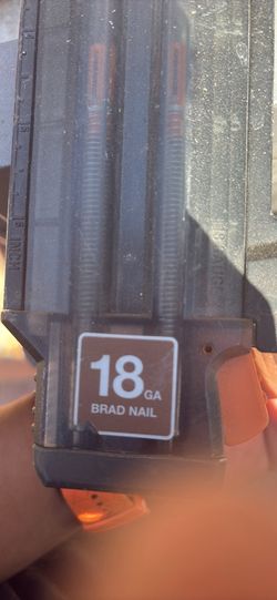 Ridgid 18 GA finish nail