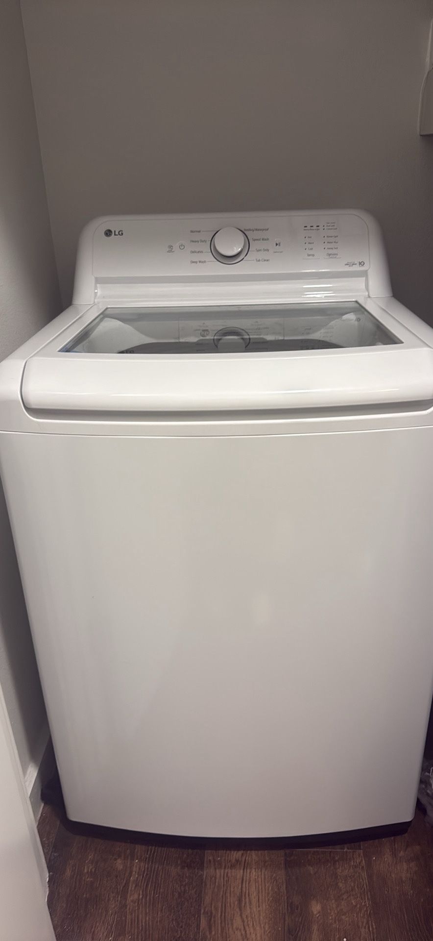 LG Top Load Washer and Vented Electric Dryer Set Impeller