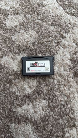 Final fantasy VI 6 for nintendo gameboy advance