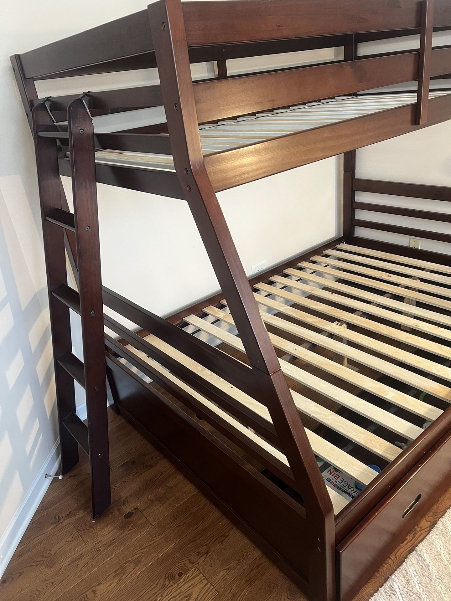 Wood Bed (full And Twin Sizes For Kids)