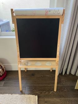 White board/ chalk board easel
