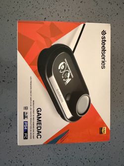 Steel series game Dac and Amp for PS4 and PC