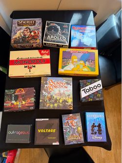 Huge Board & Party Game Lot – 30+ Games – Perfect for Game Nights