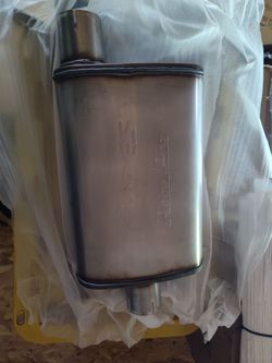 Pypes 2.5" strait thru mufflers new