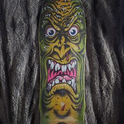 Santa Cruz Rob Roskopp Special Edition Face Sealed With Autographed Posted And Zine