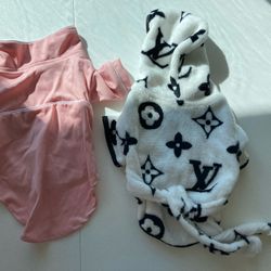 Dog Pajama And Robe