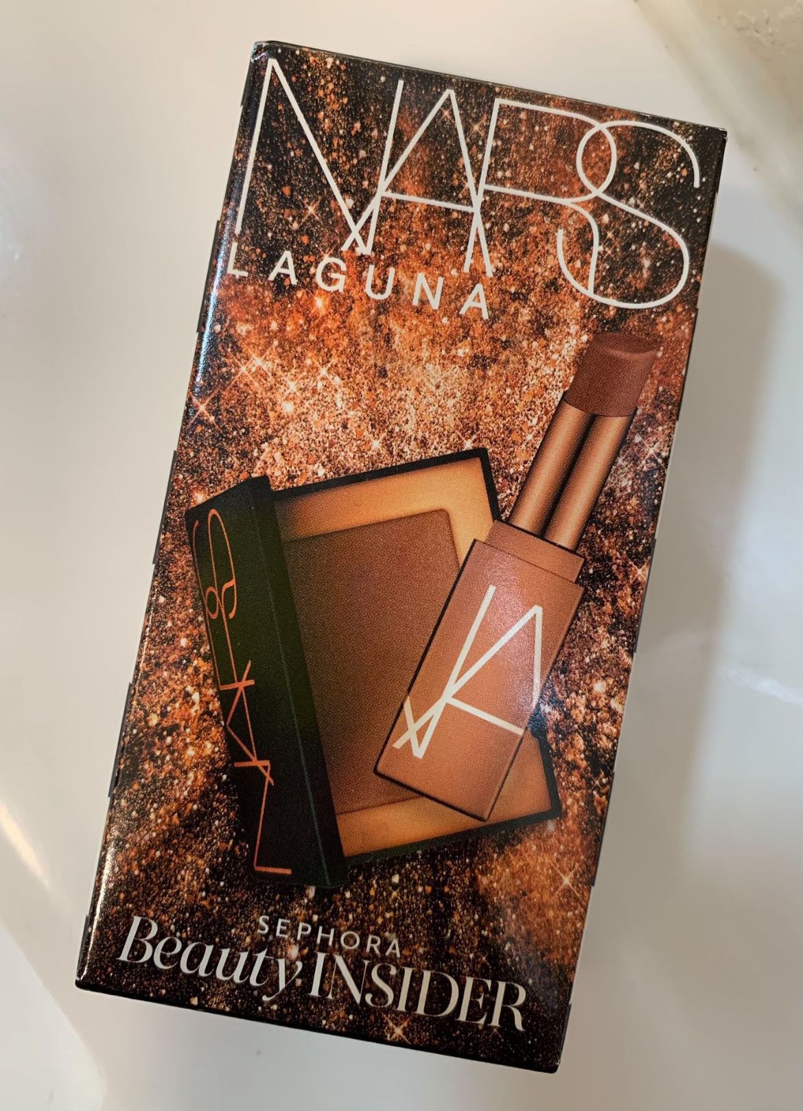 NARS LAGUNA BRONZER + LIPSTICK SET | TRAVEL SIZE  BRAND NEW!!! Perfect for traveling and for the purse!