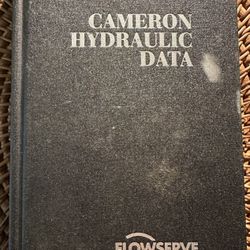 Cameron Hydraulic Data
