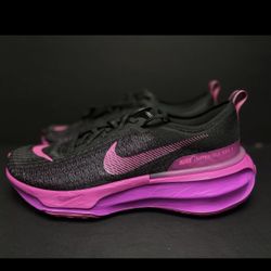 - Nike ZoomX Invincible Run Flyknit 3 Black Vivid Grape DR2615-006