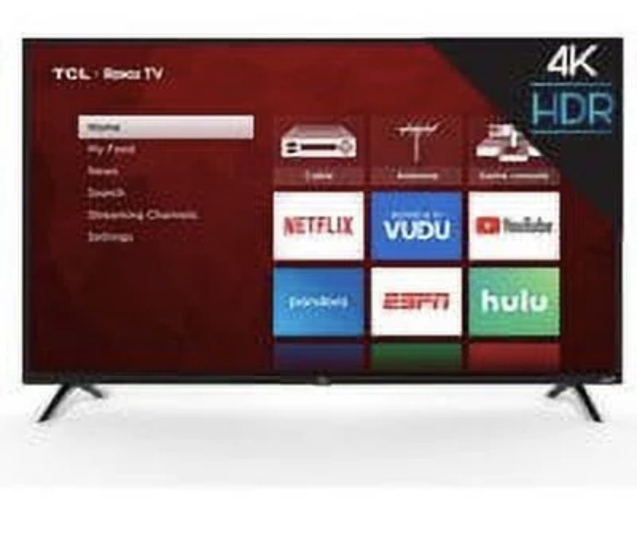 TCL 49" Class 4K Ultra HD Roku Smart LED TV
