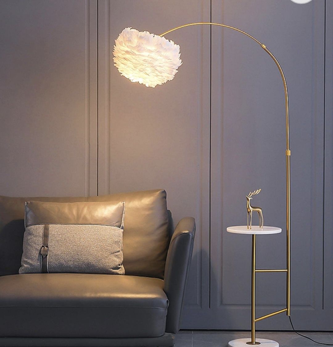 Floor Lamp New Never Used As It Is in The Photo