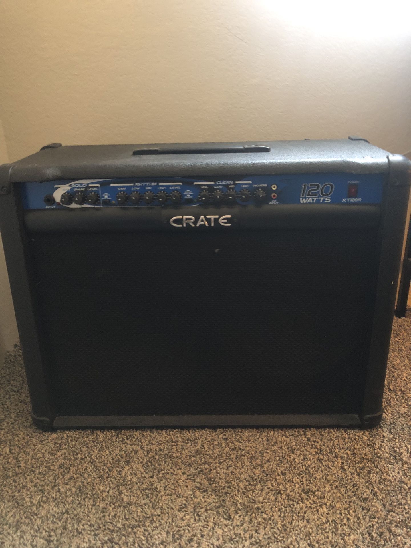 CRATE Guitar Amp 3 channel