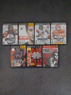 PlayStation 2 Games Lot of 7