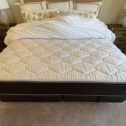 King Mattress Bed Set & Headboard