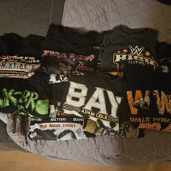 Wwe Wrestling Survivor Series Tshirt Lot