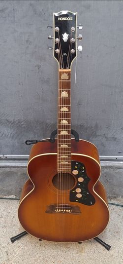 VINTAGE HONDO II ACOUSTIC GUITAR