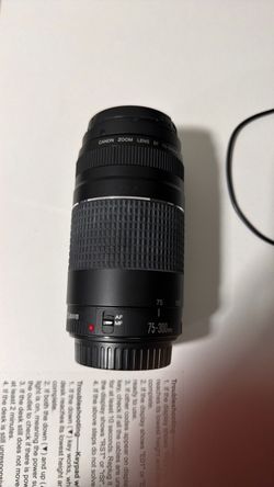 Canon EF 75-300mm f/4.0-5.6 Lens