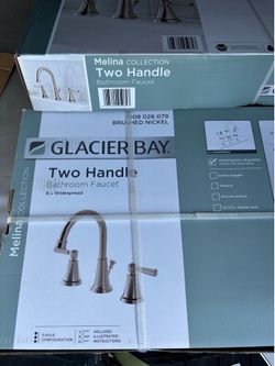 8in two handle bathroom faucet