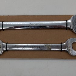 Snap-On (VO 2830) (VO 2426) SAE Doble Open End Wrech (2 Piece)