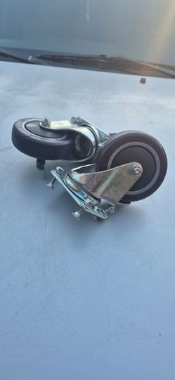Swivel Caster Wheels with Mounting Hardware