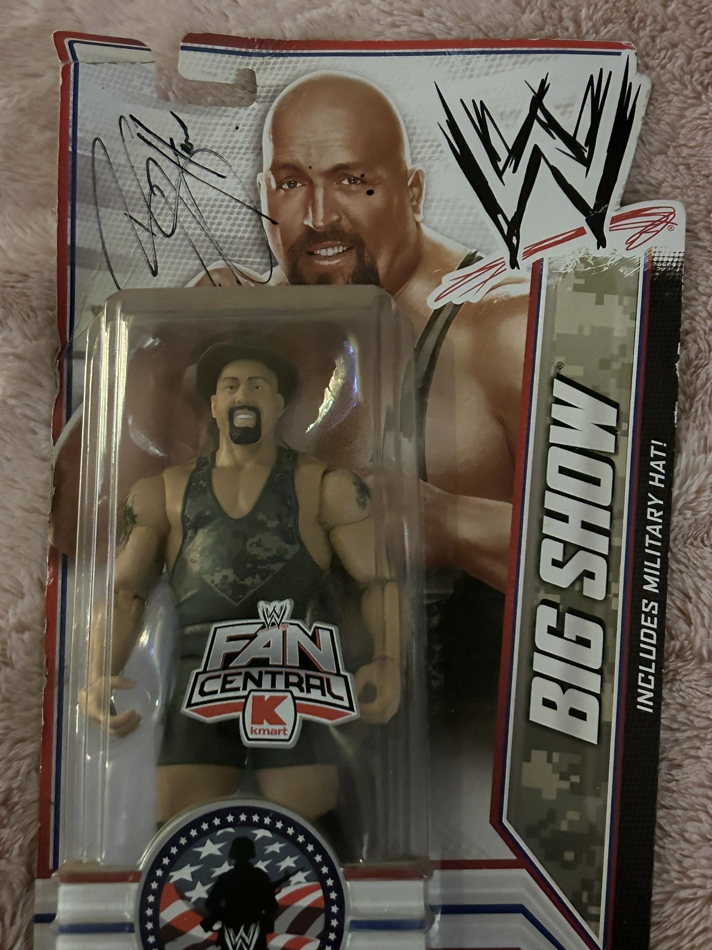 Big Show Autographed Wwe Figure (meet Him In real life To Get Signed)