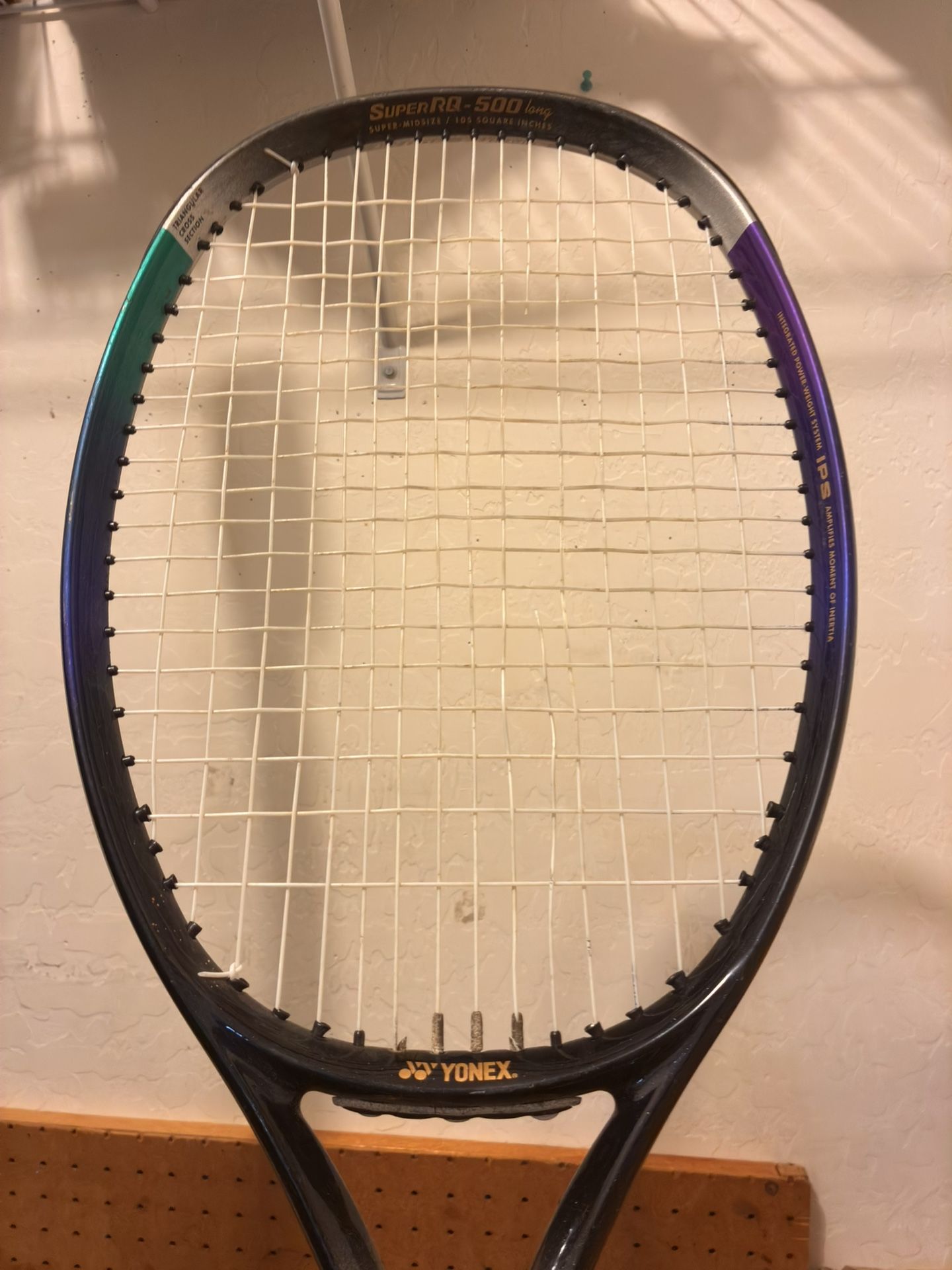 Yonex Super RQ-500 Long Tennis Racquet Grip L 105 Sq In Racket 4 3/8 grip