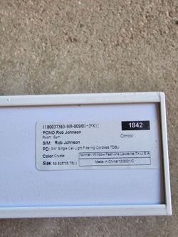 60" Norman Window Fashions Cordless Blinds