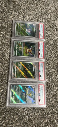 Pokemon Chinese Exclusive Gem Vol.2 CBB2C PSA 10 FULL Sequential Set Eeveelution