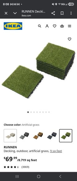 Ikea Decking Artificial Grass